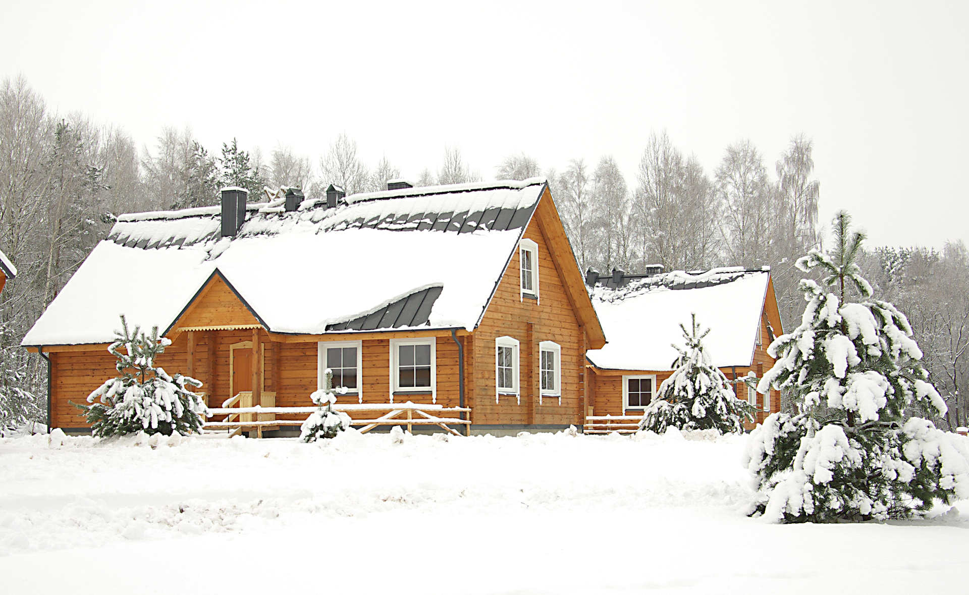 Svečių kaimas žiemą | Kernavės bajorynė